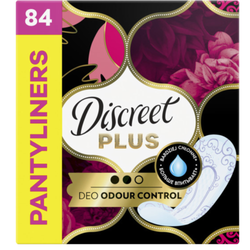 Ежедневные прокладки Discreet Plus Deo Odour control 84 шт