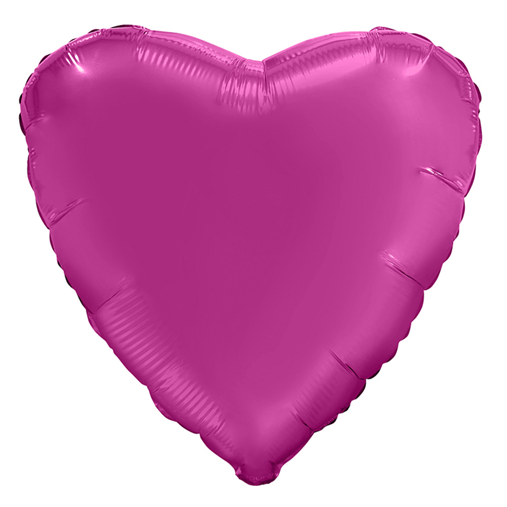 Р 19"/48 см Сердце Мистик гранатовый