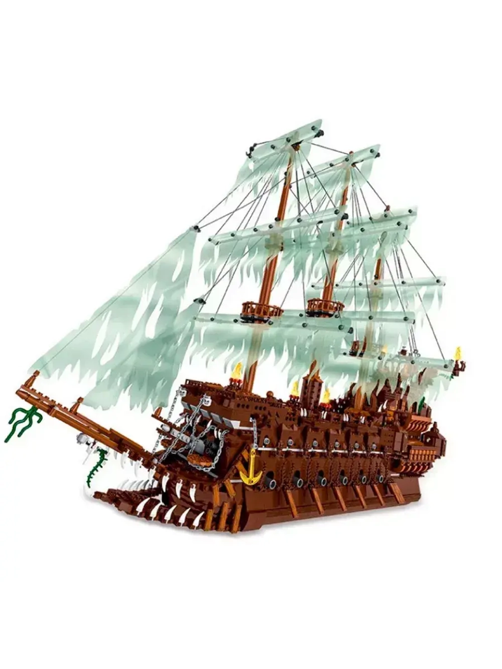 Конструктор Пираты Летучий Голландец 3658 деталей
