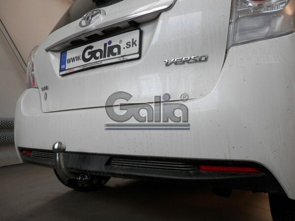 Фаркоп оцинкованный Galia T063A для Toyota Verso 2009-2013, 2013-2018(паспорт и сертификат в комплекте)(без электрики)