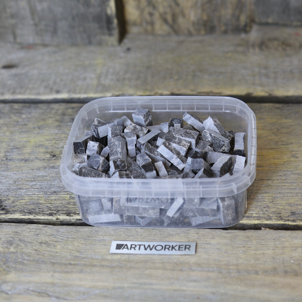 Натуральный камень колотый на модуль для мозаики