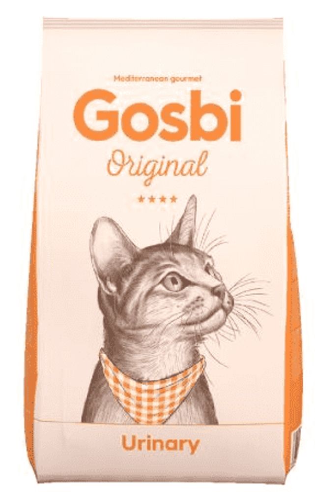Gosbi 3кг ORIGINAL корм для кошек с проблемами мочеполовой системы