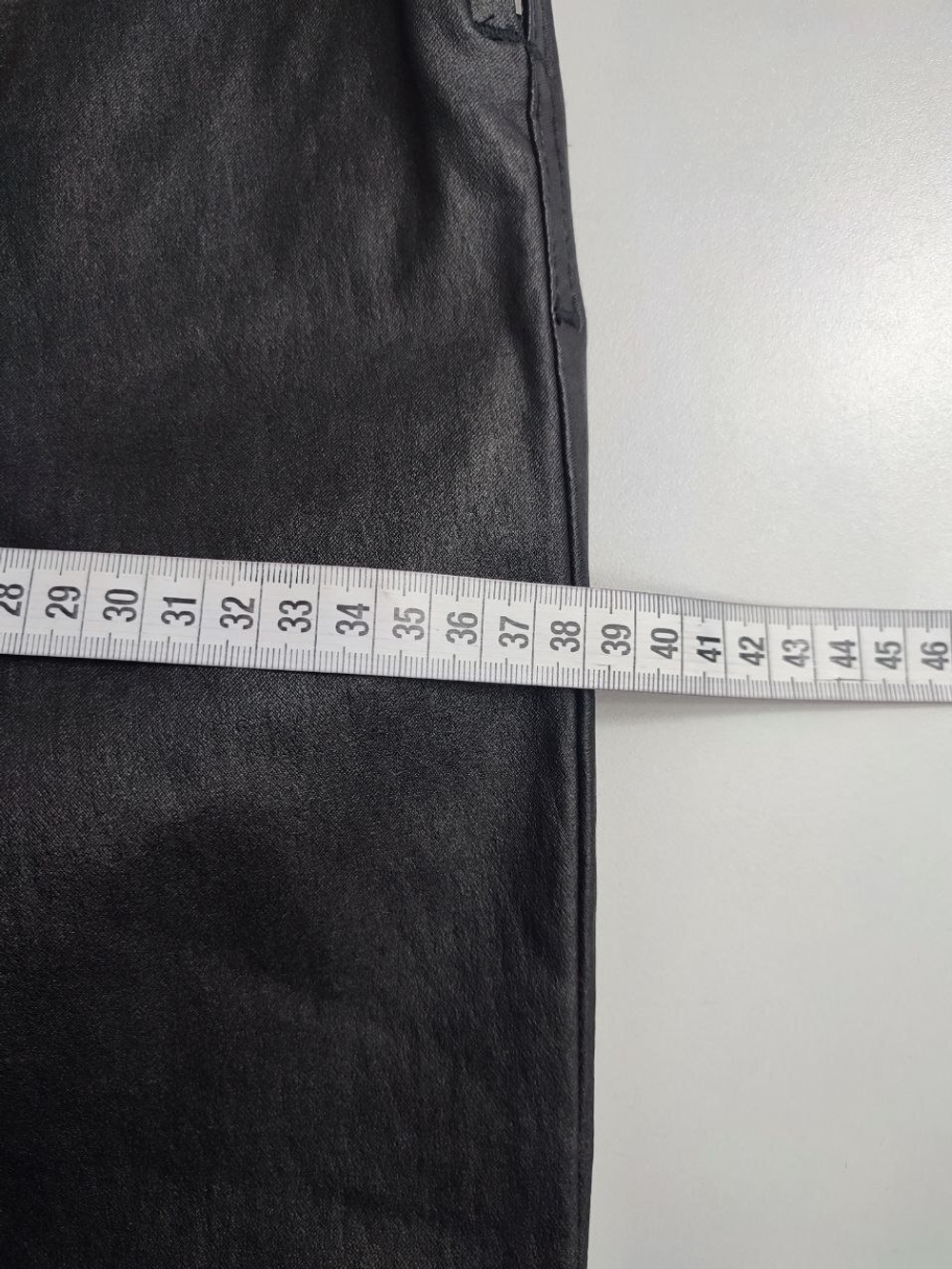 Штаны Stradivarius под "кожу" 40 размер