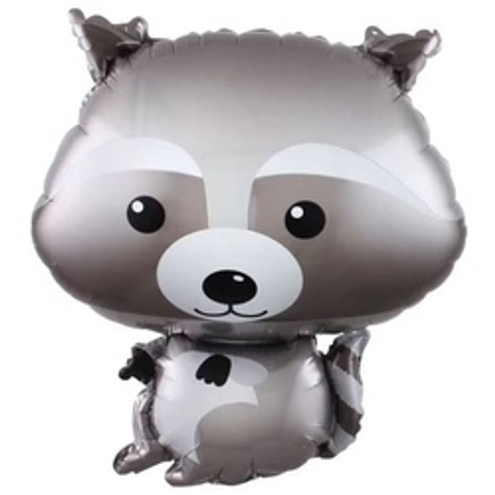 Шар (26"/66 см) Фигура, Енот