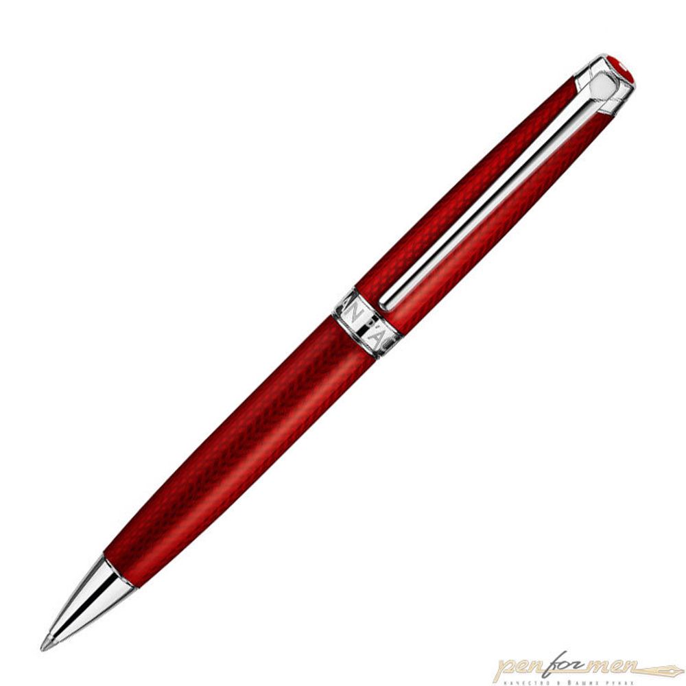 Шариковая ручка Carandache Leman Rouge Carmin red (4789.580)