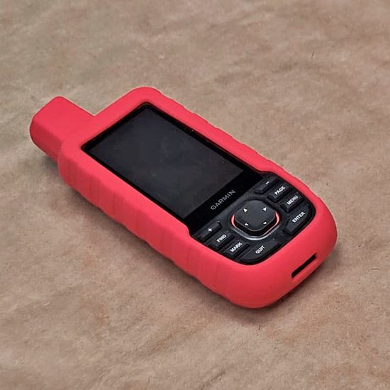 Чехол для Garmin GPSMAP 67i/66i силикон (Красный)