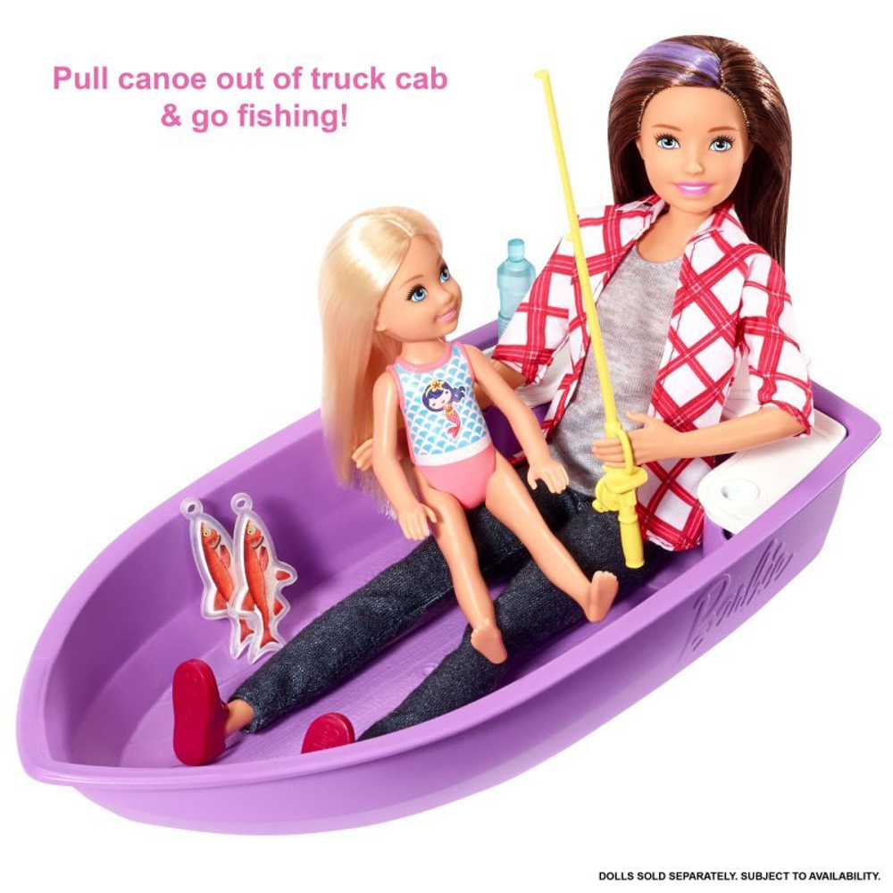 набор Barbie для куклы GHL93 Кемпер 3 в 1