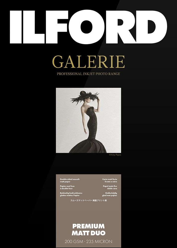 Фотобумага ILFORD Galerie Premium Duo Matt, 50 листов, A3+ - 329мм x 483мм (GA6848329483)