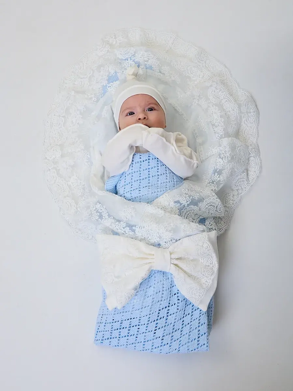 Конверт на выписку для новорожденных летний