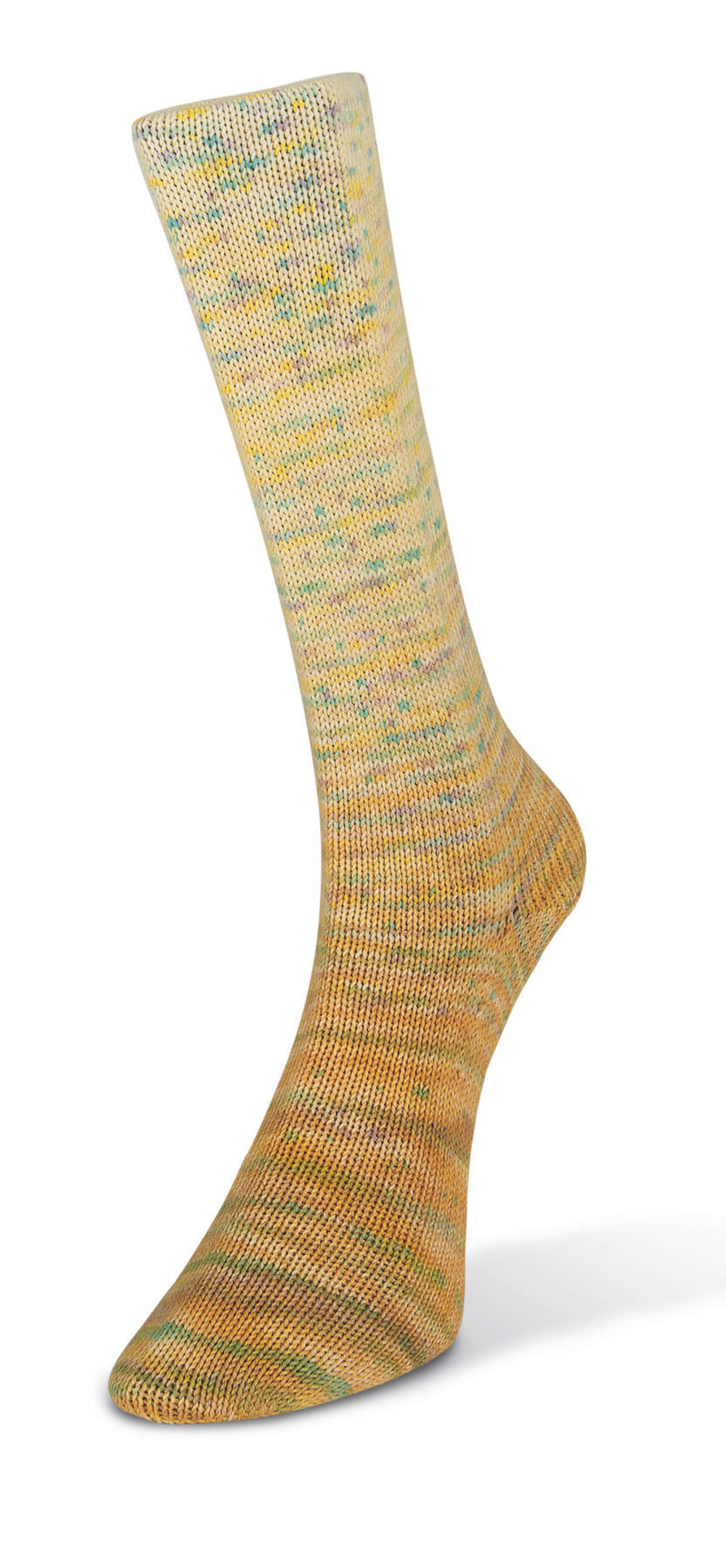 Paint gradient sock (017/Светло-желтый) 420м/100гр