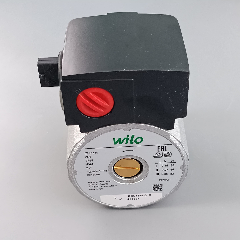 Циркуляционный насос для котлов BAXI, Protherm, Viessmann, Ferroli - WILO KSL 15/5 3C арт. 0020027644, 7856848, 7830453, 36600160, 7876467