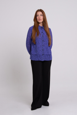 Блузка женская 1700оп, Принт #284Пр091700оп