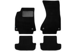 Коврики в салон для AUDI RS5 АКПП 2010-2015, купе, 4 шт. (текстиль) KLEVER03041822110KH