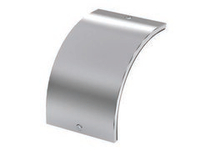 Крышка CD 90 на угол вертикальный внеш. 90° осн.200, цинк-ламельная