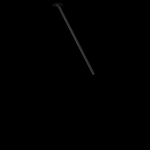 Встраиваемый светильник на штанге Loft it Cane 10359/600 Black