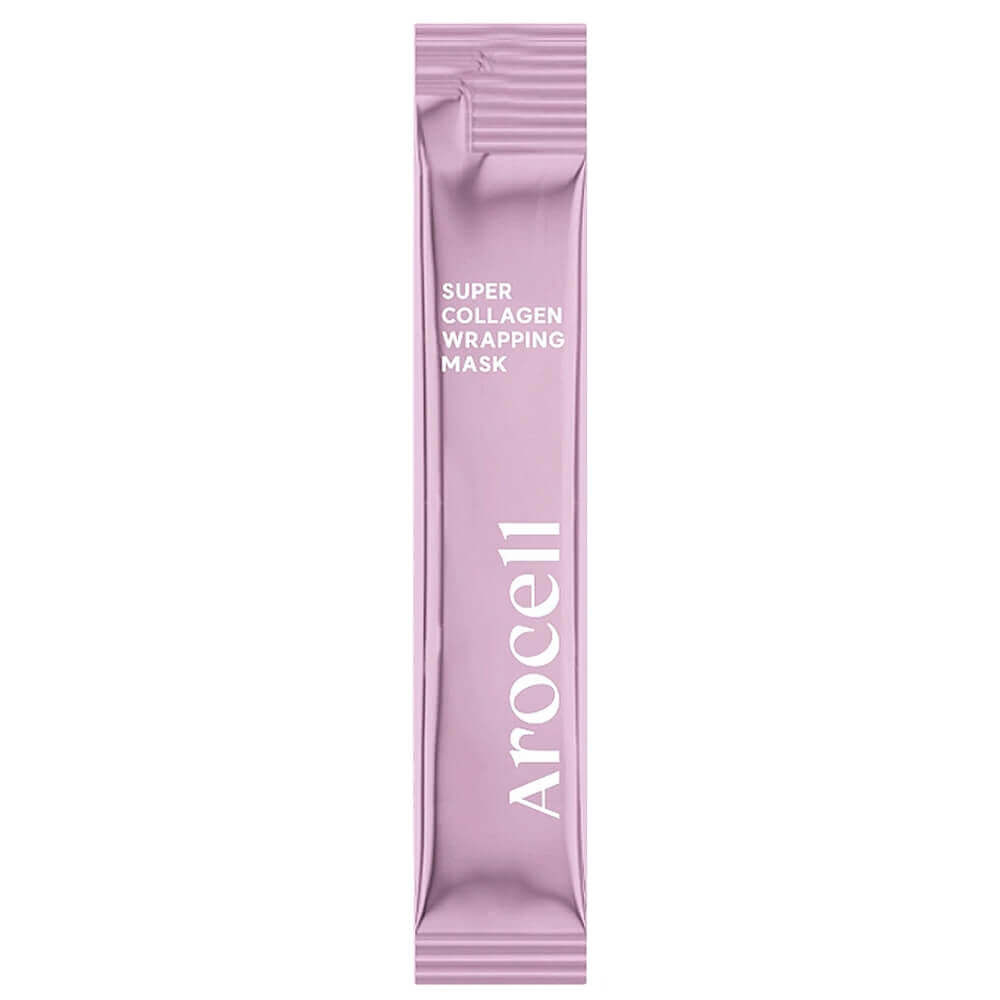 Коллагеновая маска-плёнка для сияния и гладкости кожи AROCELL Super Collagen Wrapping Mask