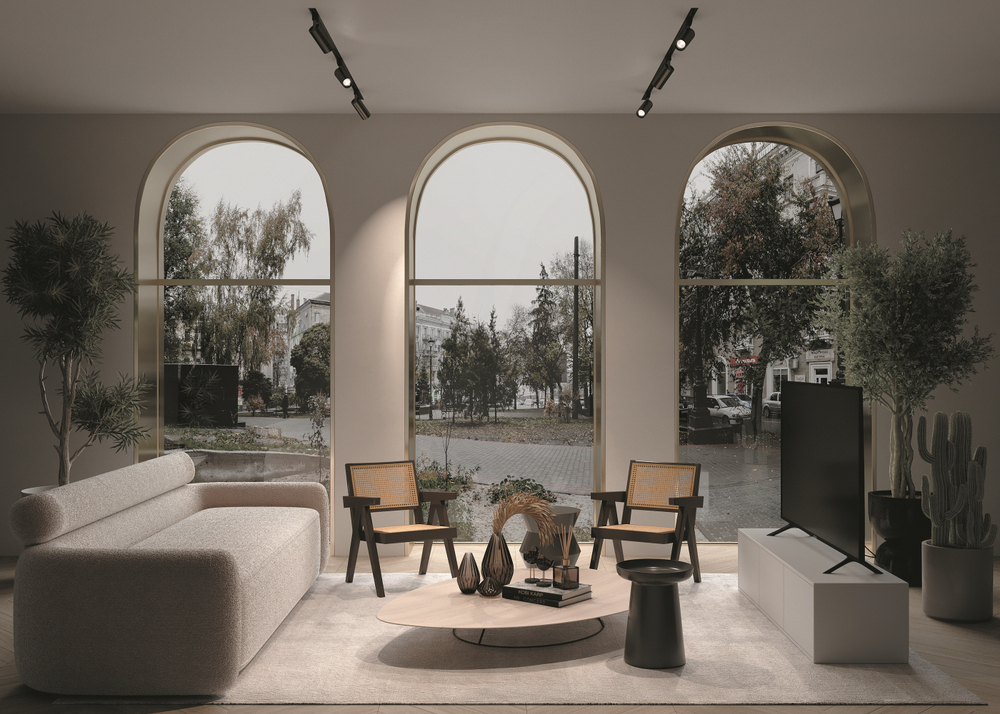 Трековый светильник Technical TR004-1-GU10-B