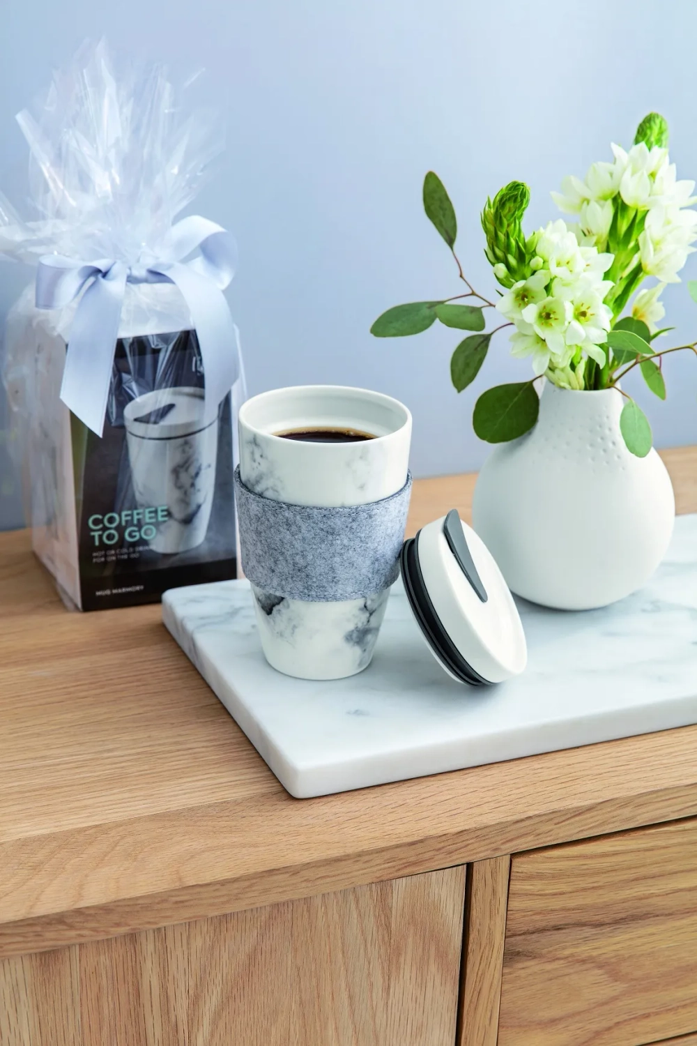 Like. by Villeroy&Boch Кружка To Go 350мл Мармора 10-4868-9360