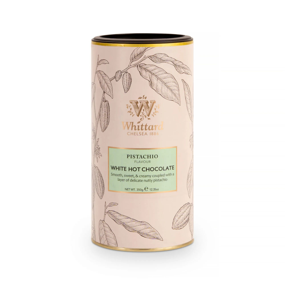 Whittard Chelsea 1886 Белый горячий шоколад с фисташковым вкусом Pistachio Flavour White Hot Chocolate, 350г