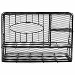 Органайзер для косметики и мелочей металлический 4 секции, MONTE VITA, 160х240х150 мм, черный, 272480