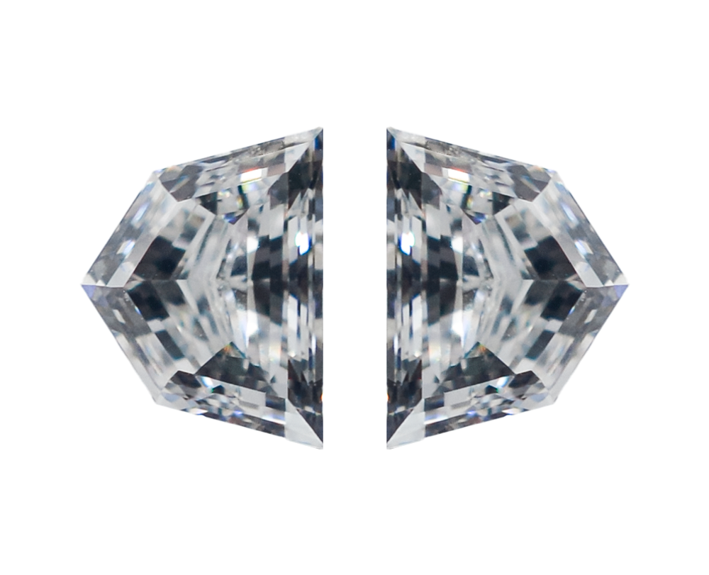 Лабораторно-выращенный бриллиант кадиллак (пара) 1.068 ct