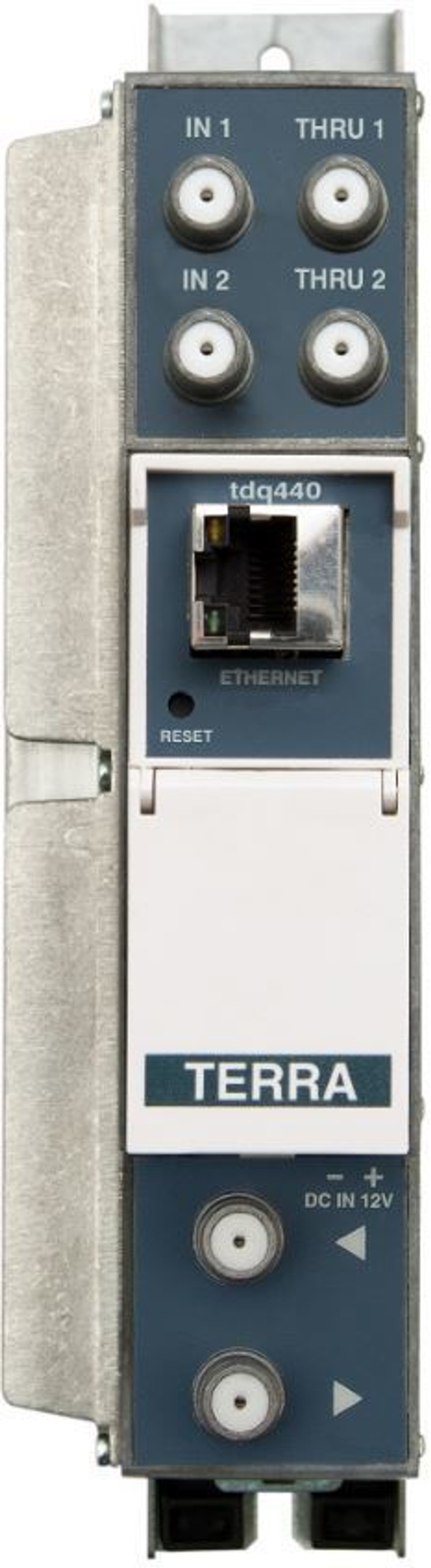 Трансмодулятор TDQ 480 TERRA, 8 х DVB-S/S2 to 8 х DVB-C