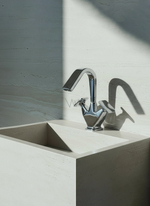 Смеситель для раковины высокий WONZON & WOGHAND SHAKESPEARE, Хром (WW-651103-CR)