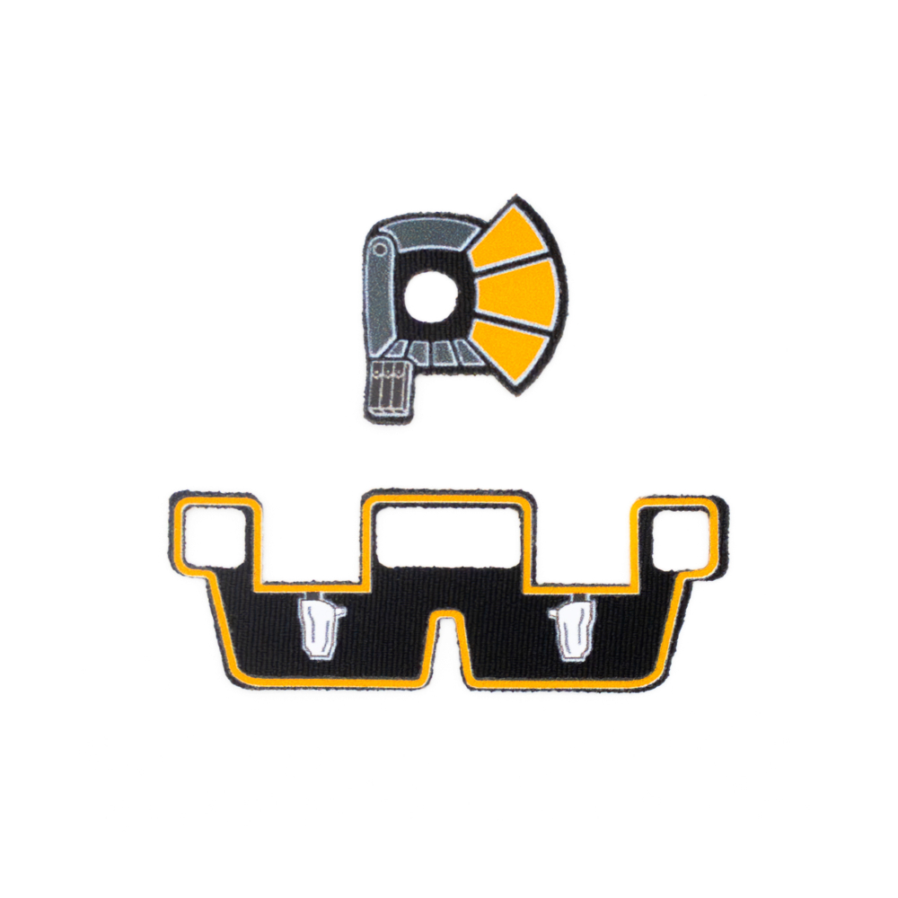 Комплект тканевых аксессуаров для клонов коммандеров (Цвета в ассортименте)