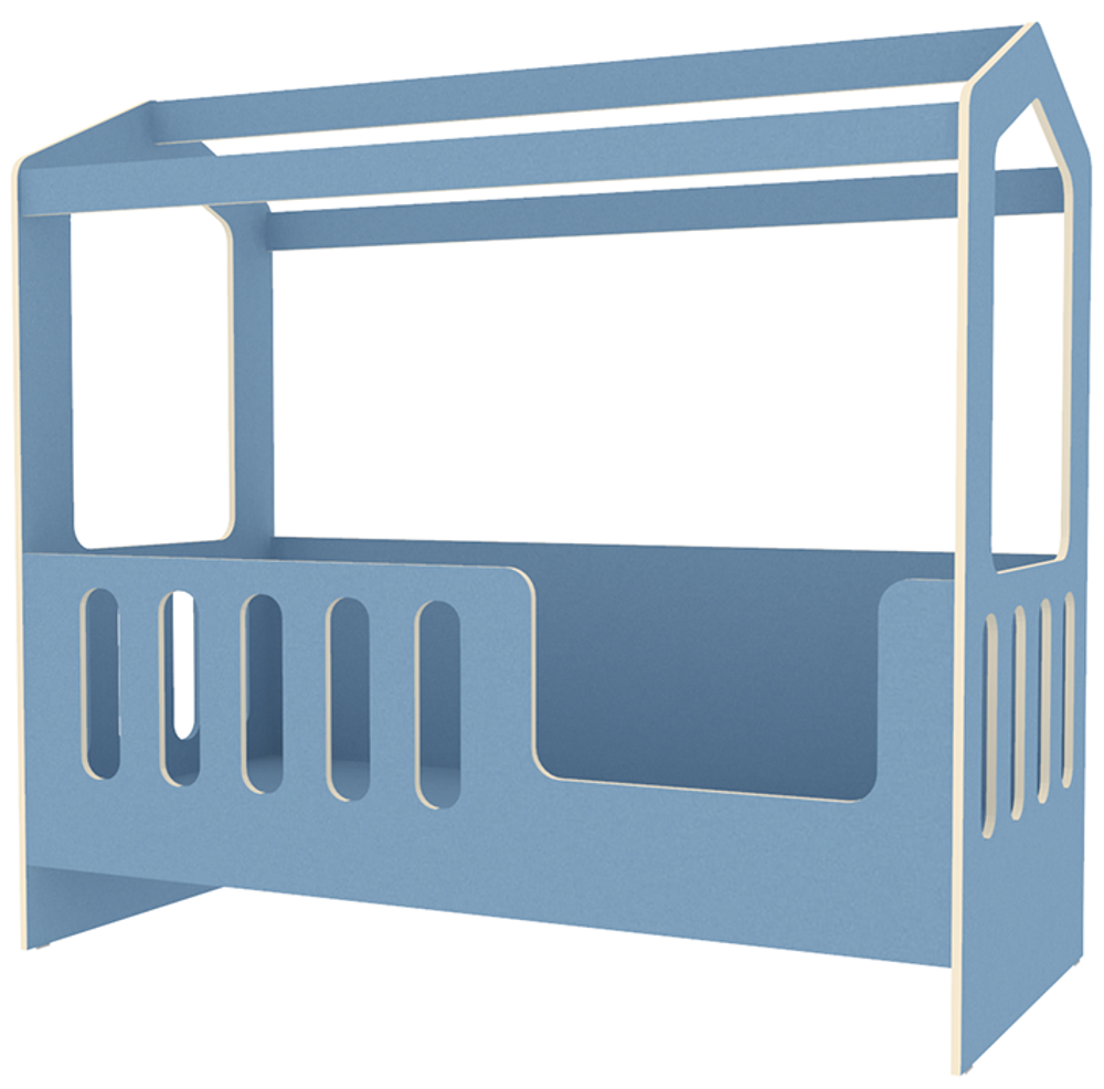 Сказочный домик КарИВи ДС-1 80x180 Светло-синий, голубой