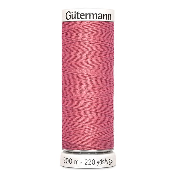 Нитки универсальные Gutermann Sew-all 100 (200 метров), 5 кат. | 984 кораллово-розовый