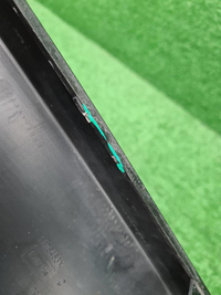 Юбка заднего бампера Peugeot 308 2 (2013-2017)