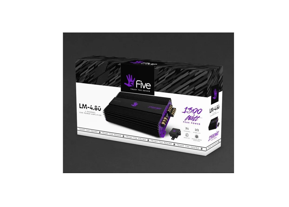 Усилитель автомобильный FIVE LM-4.80