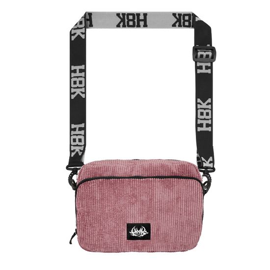 Сумка HOOK Шолдербег грандма "Вельвет" розовый