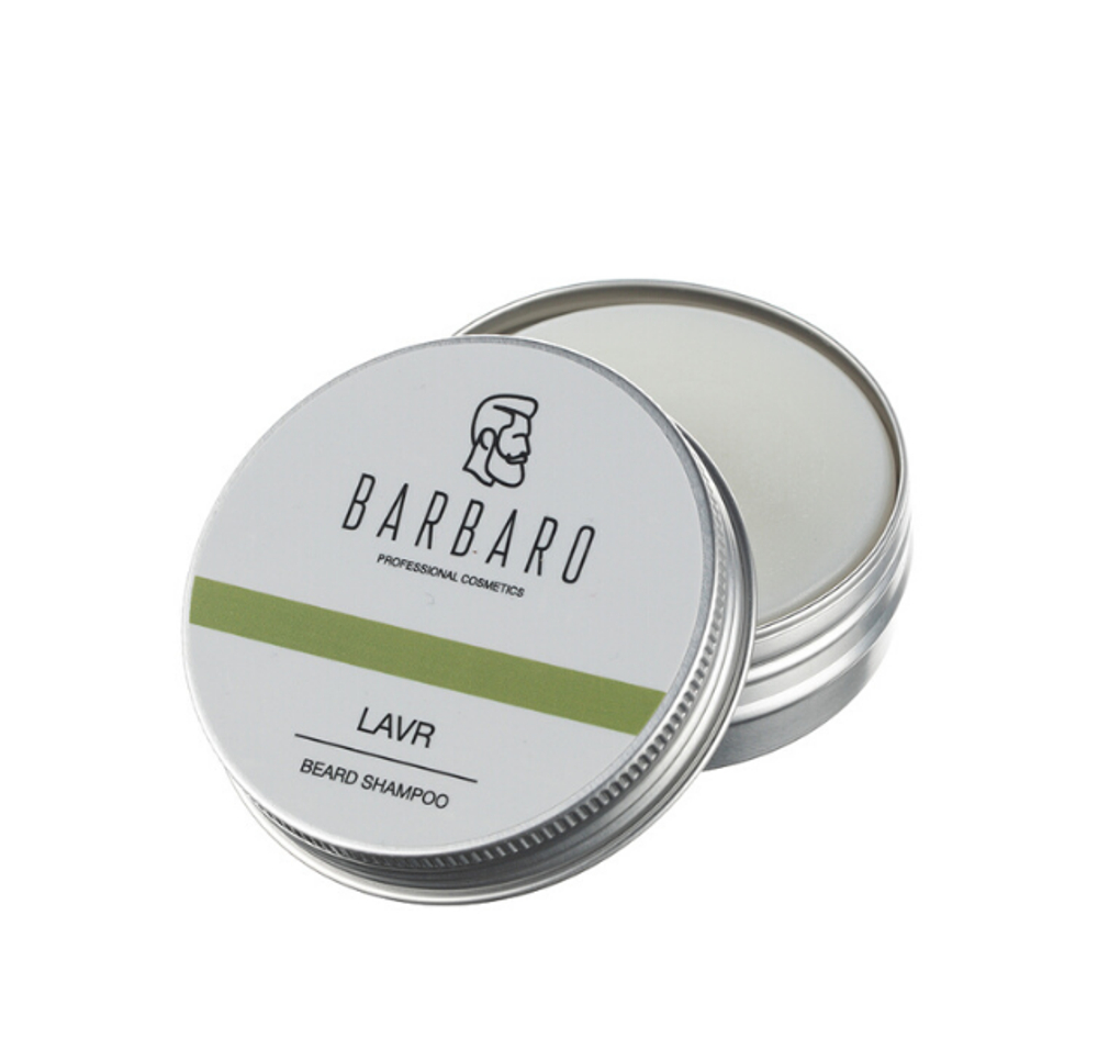 Barbaro Set V.3 - Подарочный набор для бородача из масла, бальзама и твердого шампуня для бороды