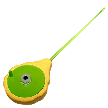 Удочка зимняя Cargo super-sports фрикцион цв.04 Желтый/Зелёный