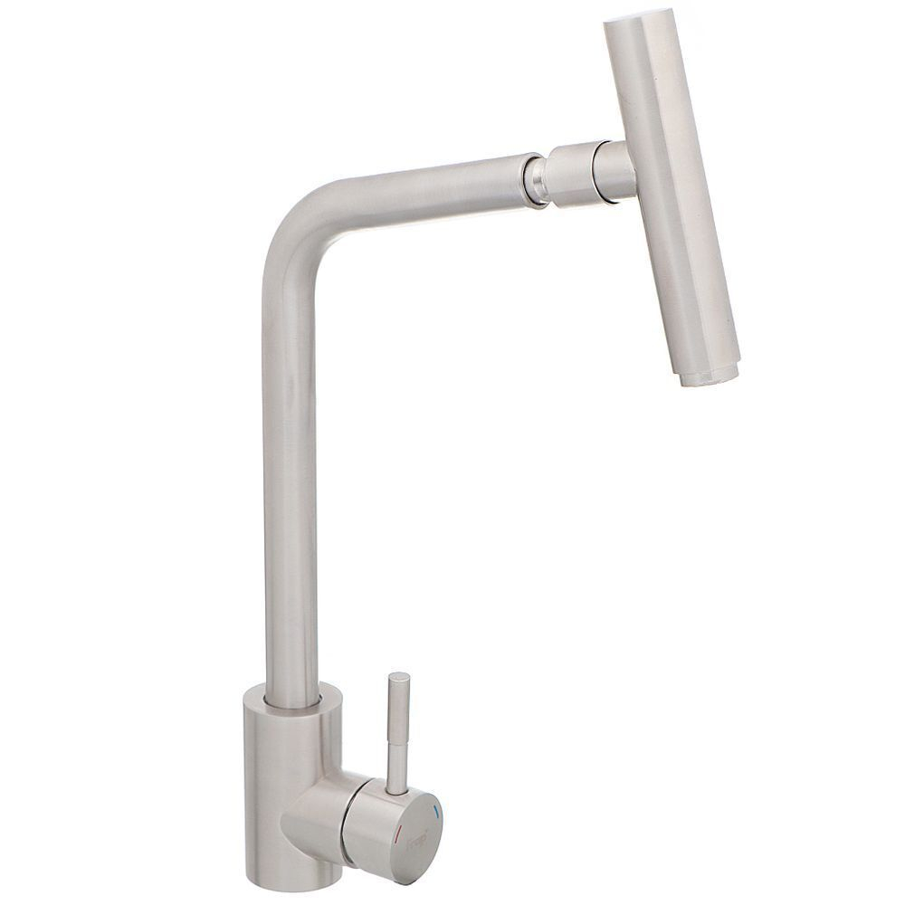 Смеситель для кухни, Frap, с картриджем, нерж, F44899