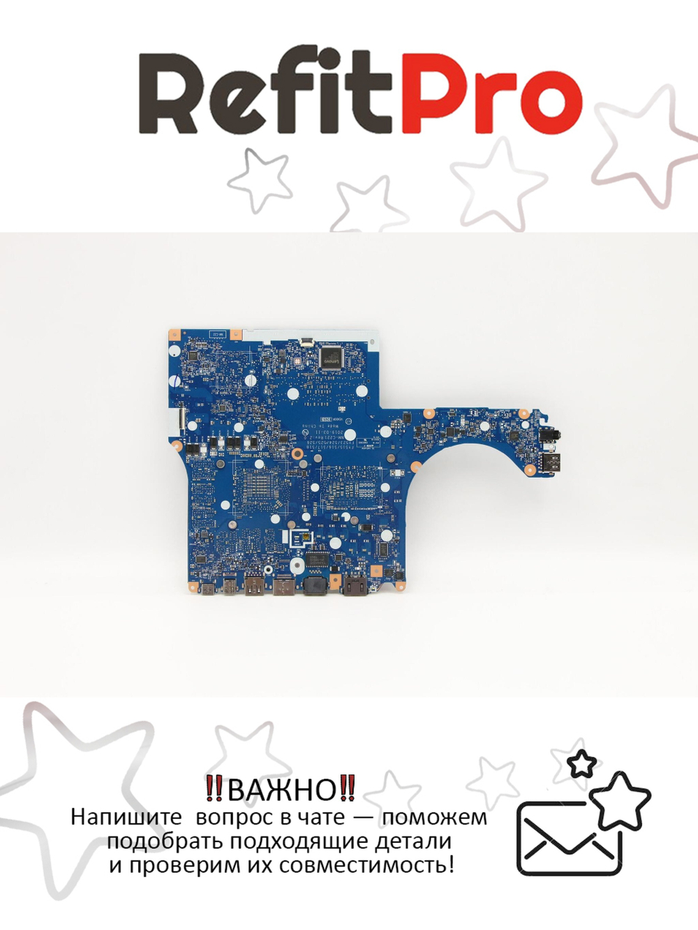 Материнская плата для ноутбука Lenovo Legion Y540-15IRH 81SX/Legion Y7000-2019 81NS i5-9300HF RTX2060 WIN (5B20S44057), оригинал