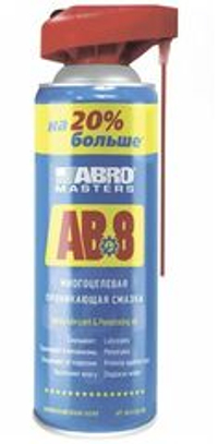 Смазка многоцелевая проникающая 540 мл ABRO AB-8-540-RW