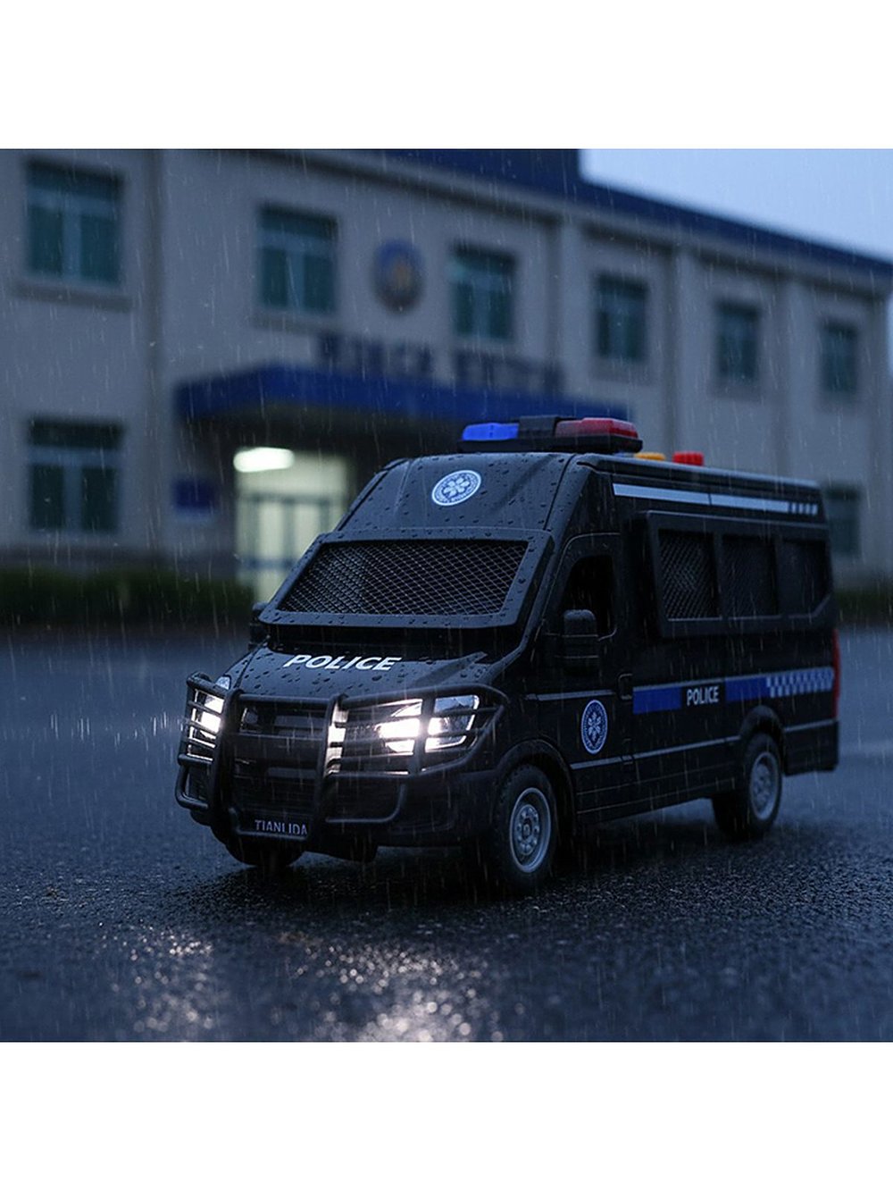 Игровая машинка Полиция со светом и звуком (215C-1D)