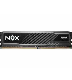 Apacer DDR4 8GB 3200MHz DIMM NOX Black Gaming Memory (PC4-25600) CL16 1.35V Intel XMP 2.0, Heat Sink (Retail) 1024*8 3 years (AH4U08G32C28YMBAA-1)