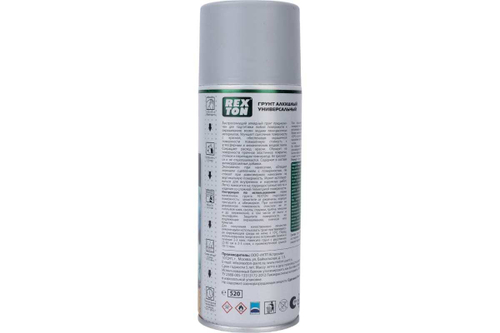 Грунт алкидный Rexton серый (520мл) аэрозоль