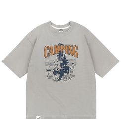 Футболка HAIDED CAMPING HW, серый