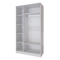 Шкаф Кано КПШ-2, Белый, Дуб крафт золотой