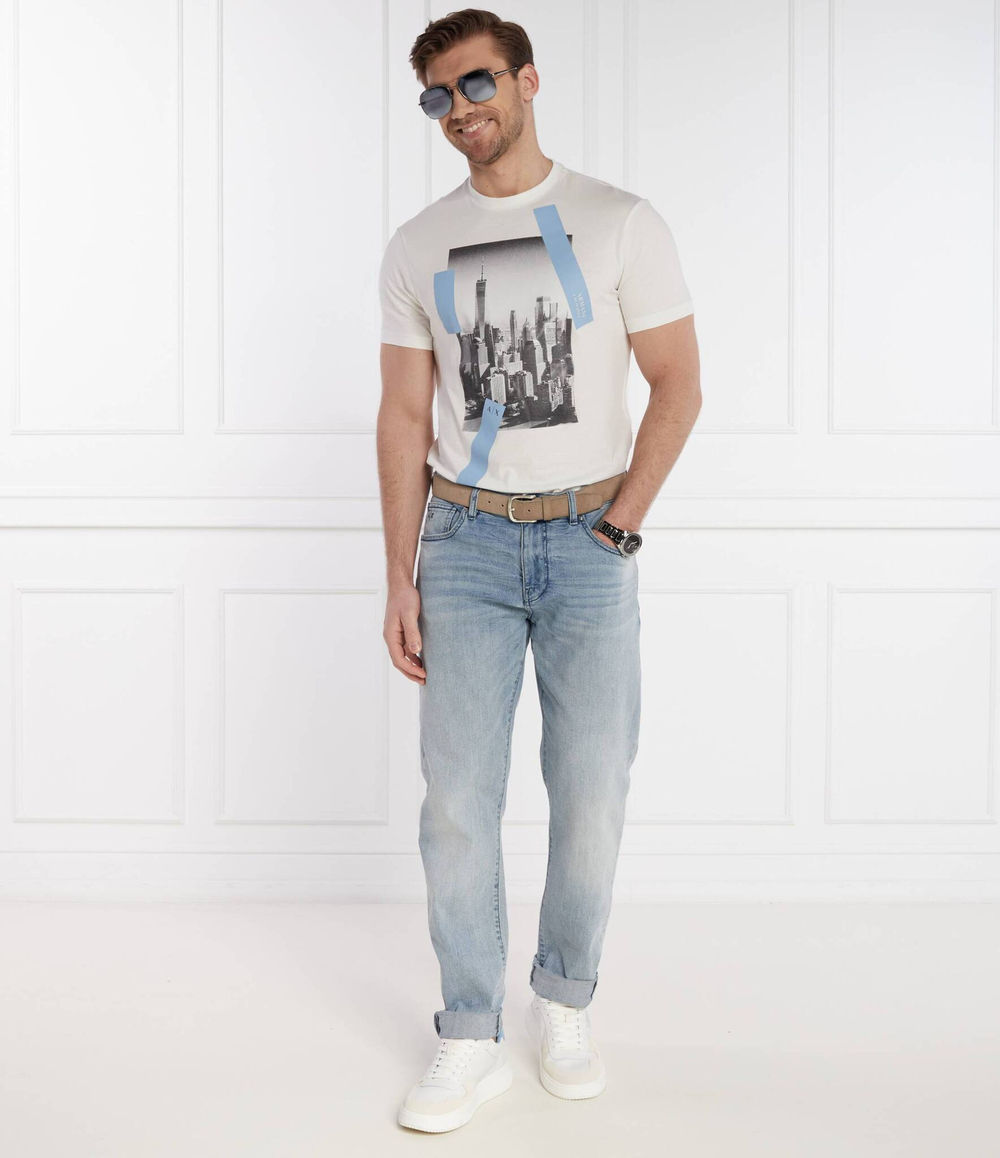 Футболка Armani Exchange - белый(3DZTHR ZJBYZ)