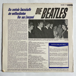 Винтажная виниловая пластинка LP Die Beatles Please Please Me Und Andere Knuller (Germany 1973)