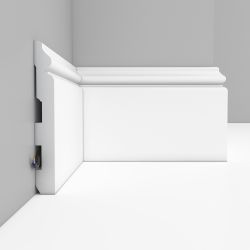 Плинтус Decomaster под покраску, 139x18 мм