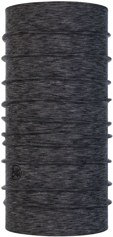 Шерстяной шарф-труба Buff Wool midweight Graphite Multi Stripes Фото 1