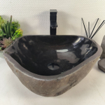 Раковина из речного камня RS-65251 46*42*15 0856