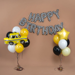 Набор шаров-букв (16''/41 см) Мини-Надпись "Happy Birthday", Пит-Стоп