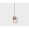 Подвесной светодиодный светильник Italline IT014-0203 rose gold